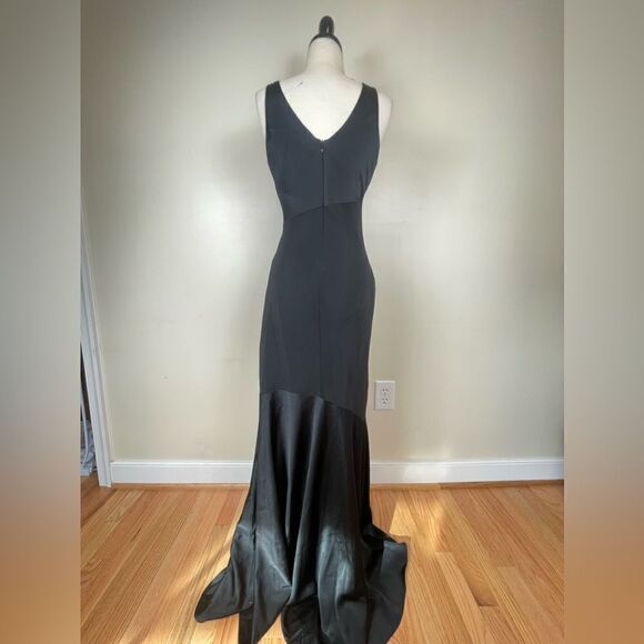 Calvin Klein Black Evening Dress Gown - Picture 5 of 5